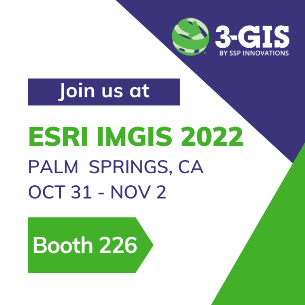 Event 3GIS at Esri Infrastructure Management & GIS Conference 2022